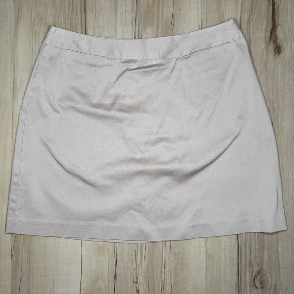 90s vintage Express Light Tan cotton skirt